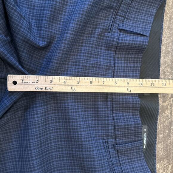 LOFT Women's Marisa Straight Leg Trouser Pants Navy Size 12 - Picture 4 of 8